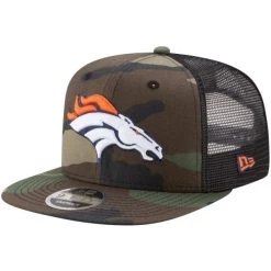 New Era 9Fifty Mesh Snapback Cap Denver Broncos Wood Camo