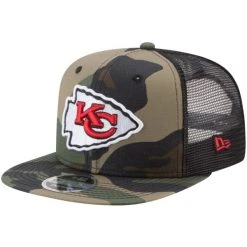 New Era 9Fifty Mesh Snapback Cap Kansas City Chiefs Wood