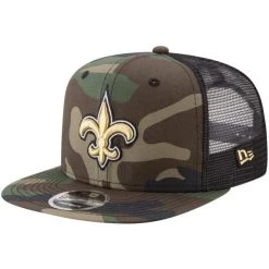 New Era 9Fifty Mesh Snapback Cap New Orleans Saints Wood