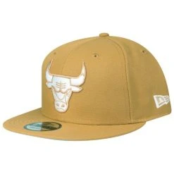 New Era 9Fifty Snapback Cap - Chicago Bulls Panama Tan Braun