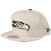 New Era 9Fifty Snapback Cap - Seattle Seahawks Heather Oat