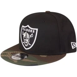New Era 9Fifty Snapback Cap - Las Vegas Raiders Schwarz Camo