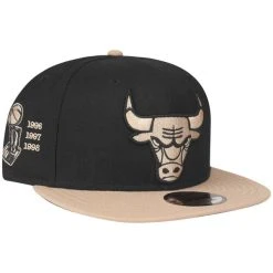 New Era 9Fifty Snapback Cap - CHAMPS Chicago Bulls Schwarz