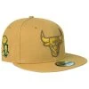 New Era 9Fifty Snapback Cap - Chicago Bulls Panama Tan Braun