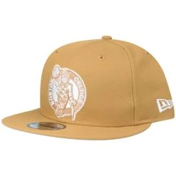New Era 9Fifty Snapback Cap - Boston Celtics Panama Tan