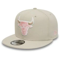 New Era 9Fifty Snapback Cap - Chicago Bulls Stone Rose