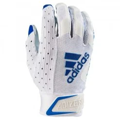 Adidas Adizero 9.0 AF1166 111 Receiver Handschuhe - Weiß-royal