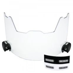 BADASS FOOTBALL BADASS Crown Football Eyeshield - Clear Transparent