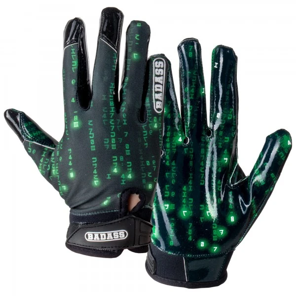 BADASS FOOTBALL BADASS Digital Rain American Football Receiver Handschuhe