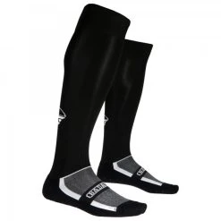 BADASS FOOTBALL Badass Kompressions-rutschfeste Sportsocken, Antirutsch Fitnesssocken Kniehoch - Schwarz