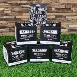 BADASS FOOTBALL BADASS Turf Tape 10cm X 10m - Schwarz 6 Rollen