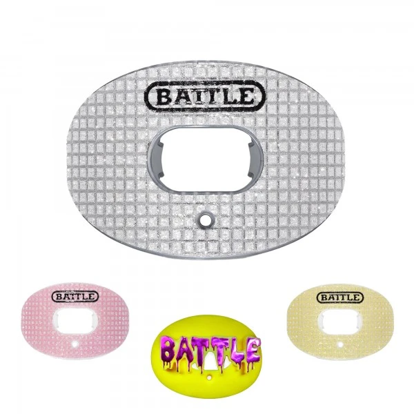 BATTLE Oxygen 3D Football Mundstück Mit Lippenschild