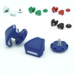 BADASS FOOTBALL Eyeshield Clips, Visor Befestigungsset, Befestigungskit