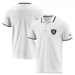 Fanatics NFL Enhanced Sport SS21 Polo Shirt Las Vegas Raiders, Weiß