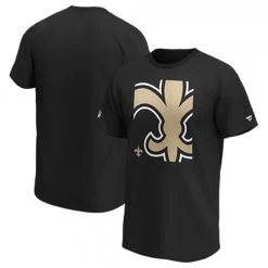 Fanatics NFL Reveal Graphic T-Shirt New Orleans Saints, Schwarz