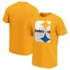 Fanatics NFL Reveal Graphic T-Shirt Pittsburgh Steelers, Gelb