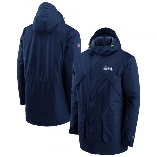 Fanatics NFL Seattle Seahawks Gefütterte Logo Winterjacke