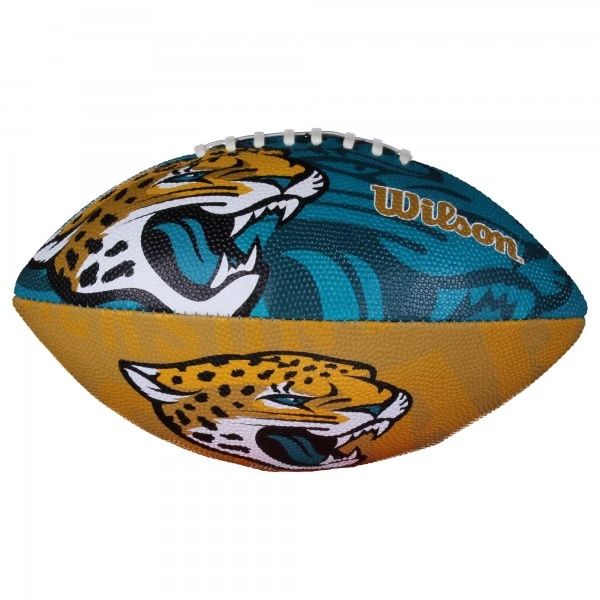 Jacksonville Jaguars Wilson NFL Junior Logo Football