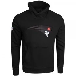 NewEra New Era NFL QT OUTLINE GRAPHIC Hoodie New England Patriots, Schwarz