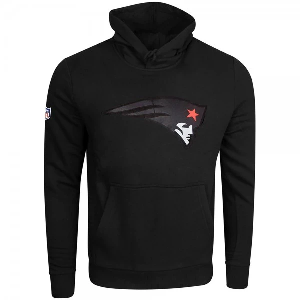 NewEra New Era NFL QT OUTLINE GRAPHIC Hoodie New England Patriots, Schwarz