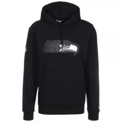 NewEra New Era NFL QT OUTLINE GRAPHIC Hoodie Seattle Seahawks, Schwarz