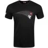 NewEra New Era NFL QT OUTLINE GRAPHIC T-Shirt New England Patriots, Schwarz
