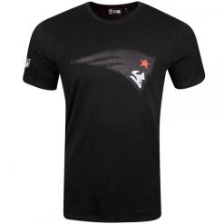 NewEra New Era NFL QT OUTLINE GRAPHIC T-Shirt New England Patriots, Schwarz