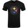 NewEra New Era NFL QT OUTLINE GRAPHIC T-Shirt Pittsburgh Steelers, Schwarz