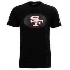 NewEra New Era NFL QT OUTLINE GRAPHIC T-Shirt San Francisco 49ers, Schwarz
