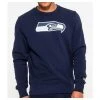 NewEra New Era NFL Team Logo Crew Sweater Seattle Seahawks