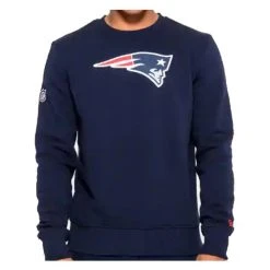 NewEra New Era NFL Team Logo Crew Sweatshirt New England Patriots