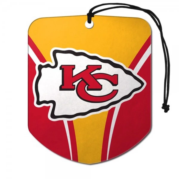 NFL.com NFL Air Freshener, Lufterfrischer (2er Pack)- Team Kansas City Chiefs