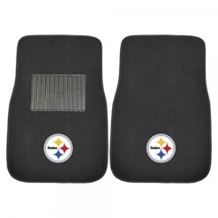 NFL.com NFL Autofußmattenset, NFL Carcarp, Besticktes Logo - Team Pittsburgh Steelers