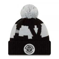 NewEra NFL Bobble Knit Wintermütze Team Las Vegas Raiders