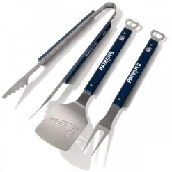 YouTheFan NFL New England Patriots Spirit Series 3-teiliges BBQ-Set