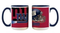 Vertriebsarena NFL New York Giants Logo Und Helm Tasse 445ml, Becher