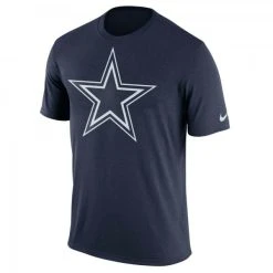 Nike, Inc. NFL TEAM Dallas Cowboys Nike Essential Logo NFL T-Shirt - Navy