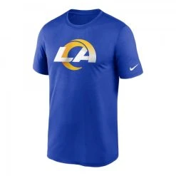 Nike, Inc. NFL TEAM Los Angelos Rams Nike Essential Logo NFL T-Shirt - Royal