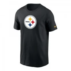 Nike, Inc. NFL TEAM Pittsburgh Steelers Nike Essential Logo NFL T-Shirt - Schwarz