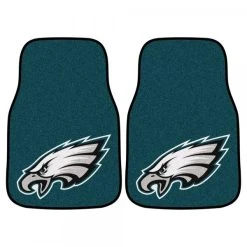 NFL.com NFL Teppich Autofußmattenset, NFL Car Mat Set - Team Philadelphia Eagles