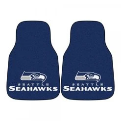 NFL.com NFL Teppich Automattenset, NFL Car Mat Set, Carcarp - Team Seattle Seahawks