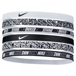 Nike, Inc. Nike Headband 6er Pack - Schwarz/weiß