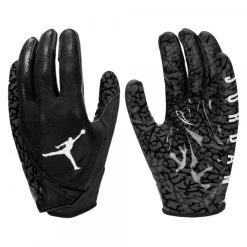 Nike, Inc. Nike Jordan Jet 7.0 American Football Handschuhe - Schwarz/grau