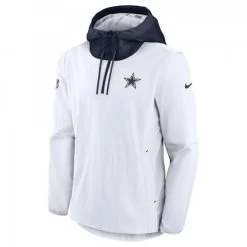 Nike NFL Jacket LWT Player Dallas Cowboys, Weiß - Navy