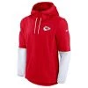 Nike NFL Jacket LWT Player Kansas City Chiefs, Rot - Weiß - Rot