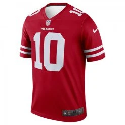 Nike NFL Legend Jersey San Francisco 49ers #10 Jimmy Garoppolo, Rot