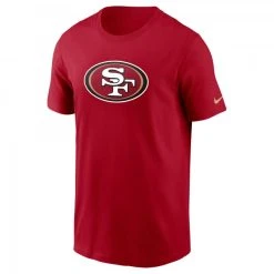 Nike NFL Logo Essential T-Shirt San Francisco 49ers - Rot