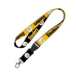 WinCraft Pittsburgh Steelers Schlüsselband 2-farbig