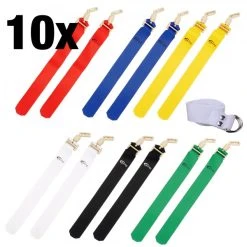 Full Force Wear POPFLAG Flagfootball Set, 10 Gürtel Mit 10 Flag Sets In 2 Farben