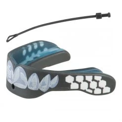 Shock Doctor Gel Max CE Power Chrome Teeth Mit Strap Und Box